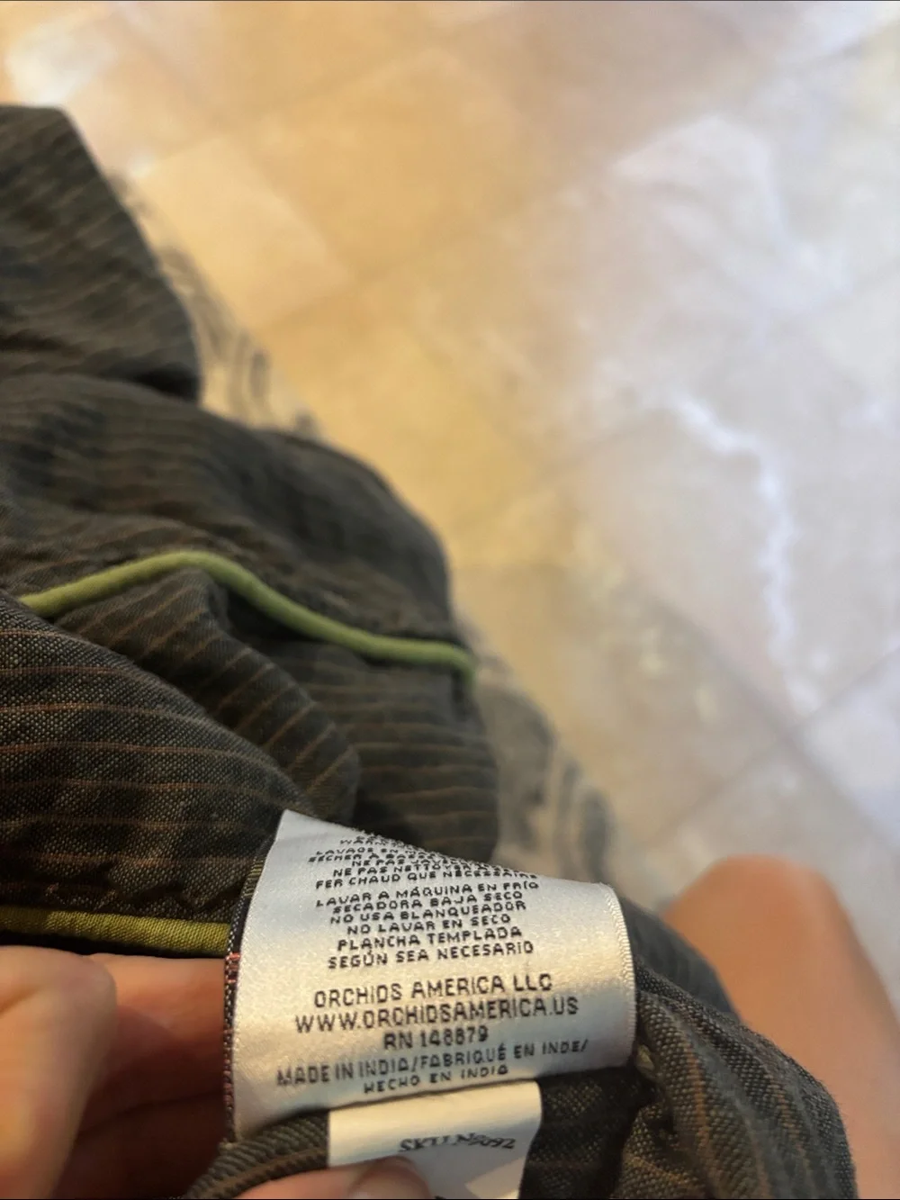 Luxury Linen Duvet Cover Queen Gray Green Stripe